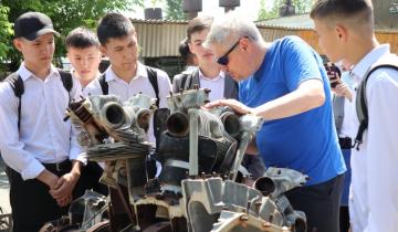 Бишкек шаарынын №69 мектеп-гимназиясынын окуучулары үчүн экскурсия